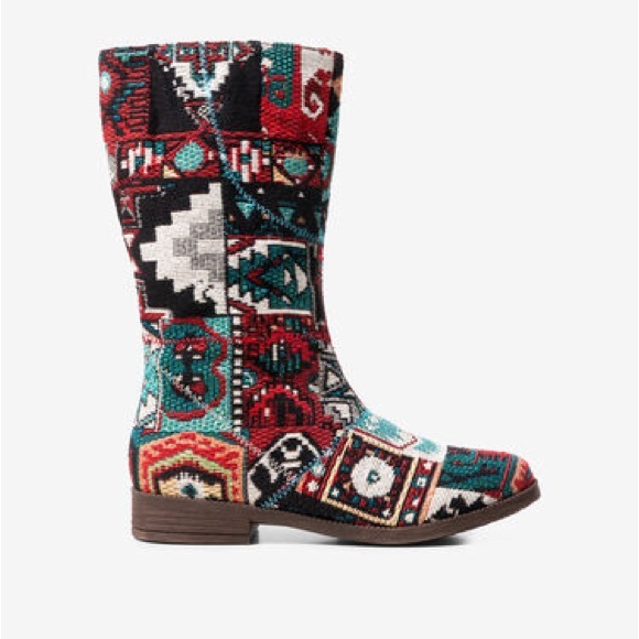 Desigual Stiefeletten Nuuk Tapestry Boots - Picture 2 of 14